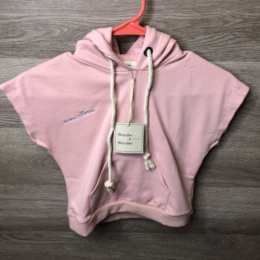 Wander & Wonder Girls 7-8 Years Pink Lilac Hoodie